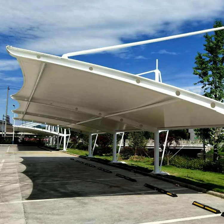 麻阳膜结构汽车棚