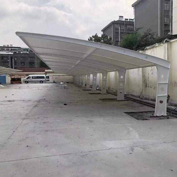 麻阳膜结构汽车棚