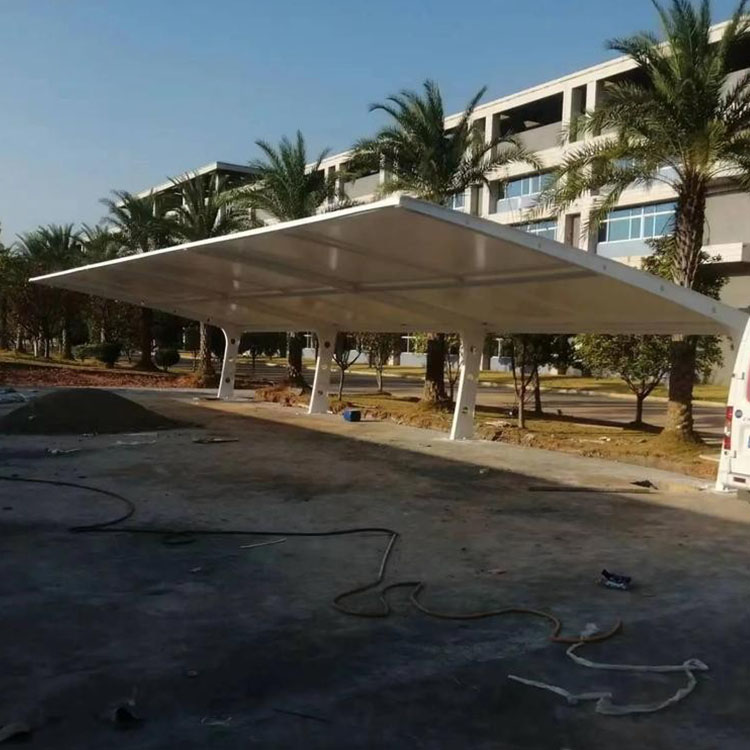 麻阳膜结构汽车棚